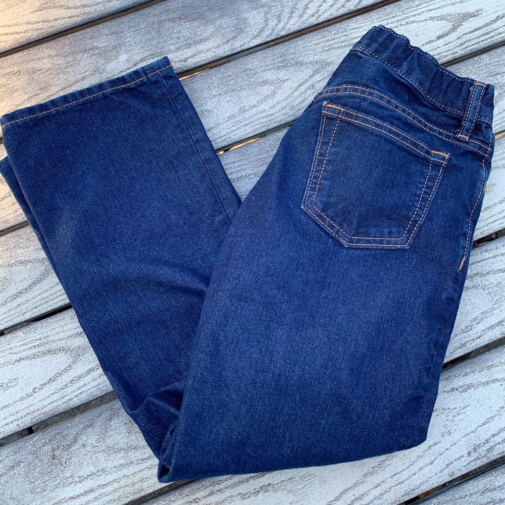 Old Navy Straight Dark Wash Jeans Boys 8 plus NWOT